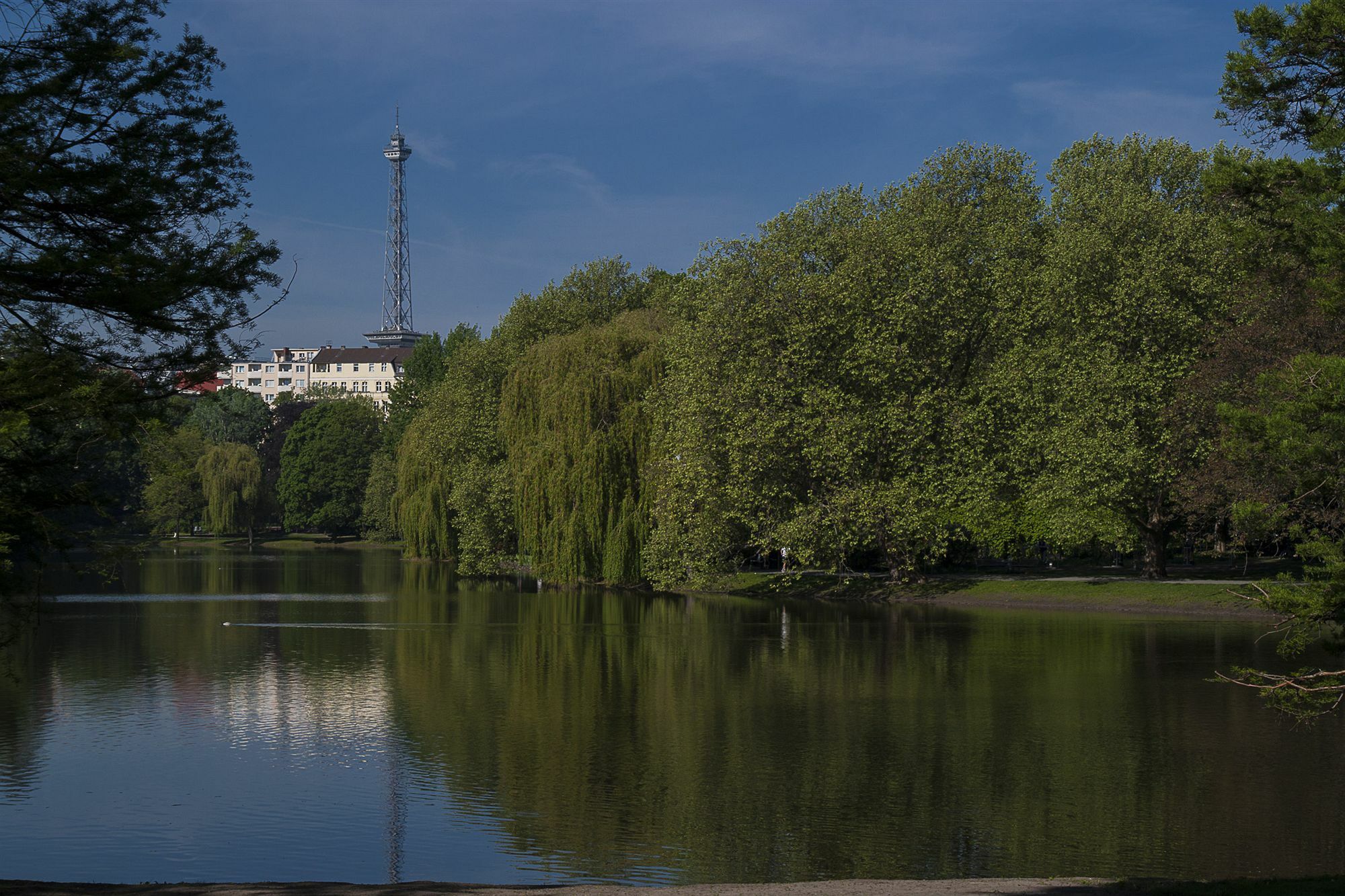 Pension Am Park Berlin Exteriör bild